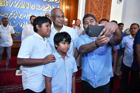 ޢިީދުގެ އުފަލުގައި އެންމެން ބައިވެރިކުރަންޖެހޭ: ރައީސް