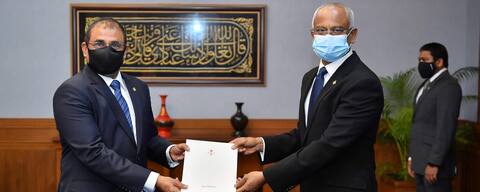 ދިވެހިންވަނީ ލުބްނާނާއި އެކު: ރައީސް ޞާލިޙު