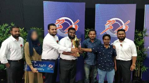 އެމްއެންޔޫ އެސްޔޫއަށް ފަހިދޫ ބަހުސް މުބާރާތުން ލިބުނު ހުރިހާ ފައިސާއެއް ސާއިދުއަށް