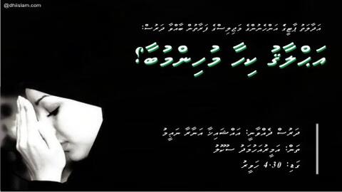 ޢަދާލަތު ޕާޓީގެ އަންހެނުންގެ މަޖިލީހުން ޚާއްޞަ ދަރުސެއް ހޮނިހިރު ދުވަހު ބާއްވަނީ