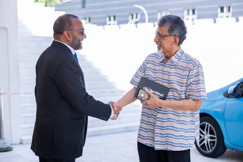 އިސްލާމީ މަރުކަޒު ޑިޒައިން ކުރެއްވި ހާޖީދާރު އަބްދުލްމަޖީދު 40 އަހަރުފަހުން ރާއްޖޭގައި