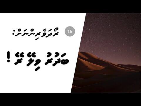 ރޯދަވެރިންނަށް 16: ބަދުރު ވިލޭ ރޭ!