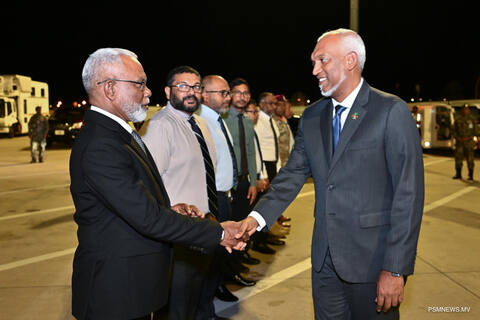 އެމަޖެންސީ ޢަރަބި އިސްލާމީ ސަމިޓުގައި ބައިވެރިވެ ވަޑައިގެންނެވުމަށް ރައީސުލްޖުމްހޫރިއްޔާ ޤަތަރަށް ފުރާވަޑައިގެންފި