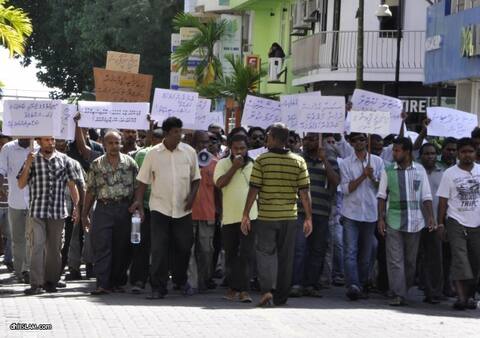 ޓެކްސީ ޑްރައިވަރުންގެ މުޒާހަރާ ކުރިއަށް