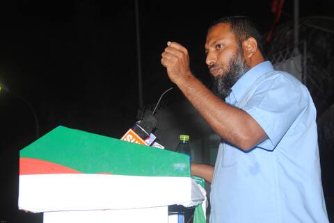 މޭ މަހުގެ 3 ގައި 'އިންސާފުގެ ހުކުރެއް' ގެންނާނެ ކަމަށް ގައުމީ ހަރަކާތުން އިއުލާނުކޮށްފި