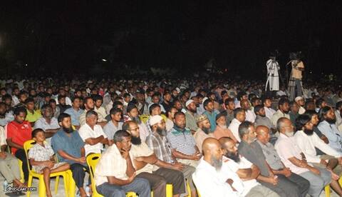ޝައިޚް އާދަމް ޝަމީމްގެ ދަރުސްއެއް އަންނަ ހުކުރު ދުވަހުގެ ރޭ