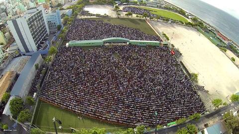 ފިތުރު ޢީދު ނަމާދު މައިދާނުގައި 1434 - މަތިން