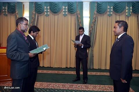 އިލެކްޝަންސް ކޮމިޝަނުގެ ރައީސަކަށް ސުލައިމާން ނައިބަކަށް މުސްތަފާ