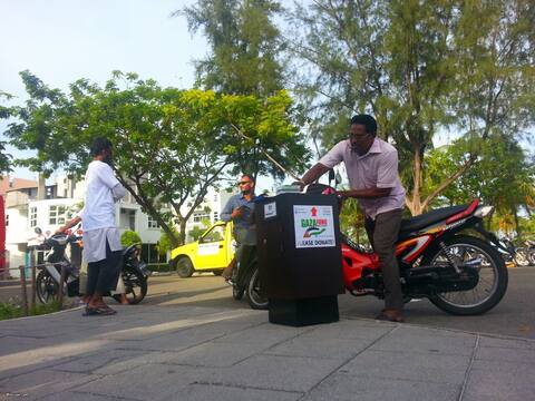 ޤާޒާ ފަންޑު ފޮށި ހުޅުމާލޭގައިވެސް ބަހައްޓައިފި