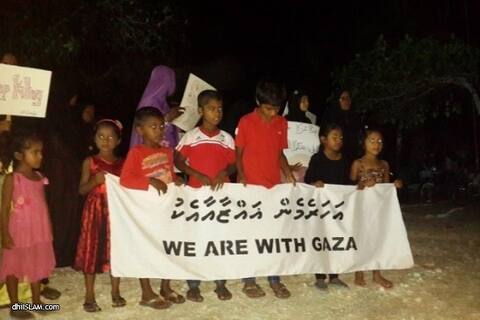“ޣައްޒާގެ ރައްޔިތުން ނާއިއެކު ހދ. އަތޮޅުގެ ރައްޔިތުން”ގެ ނަމުގައި ހަރަކާތްތަކެއް ހިންގަނީ