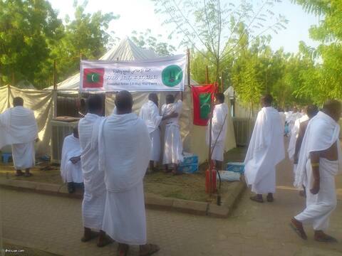 ދިވެހި ހުރިހާ ހައްޖު ވެރިން އަރަފާތުބިމުގައި