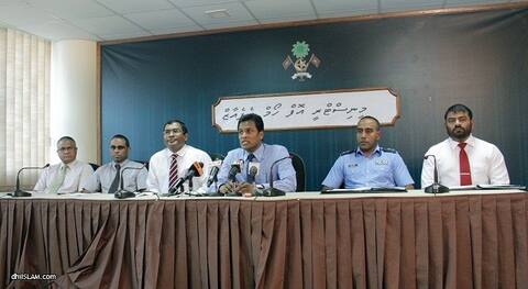 ހޯމް މިނިސްޓަރާއި ޕޮލިސް ކޮމިޝަނަރު ކްރިމިނަލް ކޯޓަށް ޙާޒިރު ކޮށްފި
