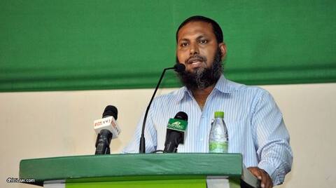 ޑިސެމްބަރު 23 ގެ ބޮޑު މުޒާހަރާ އަށް ނިކުމެވަޑައިގެންފިނަމަ ޝައިޚް އިމްރާން އަވަހާރަކޮށްލާނެ ކަމުގެ އިންޒާރު ދީފި