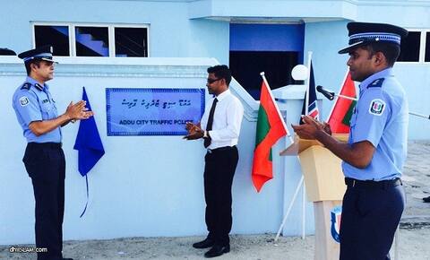 ކުޅުދުއްފުށީގައި ޓްރެފިކް ފުލުހުންގެ ޚިދުމަތް ޤާއިމު ކުރަނީ