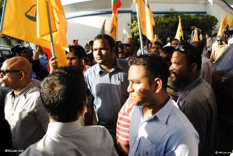 އެމްޑީޕީގެ "ބޮޑު މުޒާހަރާ" އެއް ބާއްވަނީ