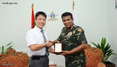 ޗީފް އޮފް ޑިފެންސް ފޯސް އަހުމަދު ޝިޔާމް ބުރުނާއީއަށް ފުރާވަޑައިގަންނަވައިފި