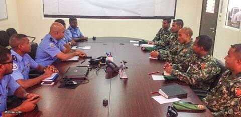 ސިފައިންނާއި ފުލުހުން ގުޅިގެން މާލެ ސަރަޙައްދުގެ ސަލާމަތީ ކަންކަން ހަރުދަނާ ކުރަނީ