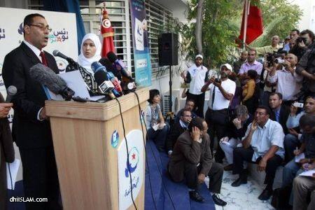ތޫނިސްގެ ތާރީޚީ އިންތިޚާބުގައި އިސްލާމިކް އައްނަހްޟާ ޕާޓީން އެންމެ ކުރިހޯދައިފި