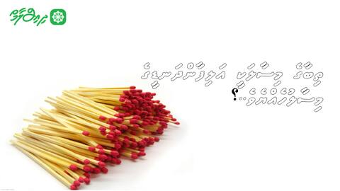 ތިބާގެ މިސާލަކީ އަލިފާންދަނޑީގެ މިސާލުހެއްޔެވެ؟