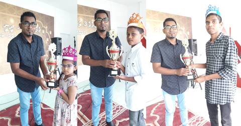 ޖެމްއިން ރަމަޟާންމަހު ކުރިއަށް ގެންދިޔަ މުބާރާތްތަކުގެ ނަތީޖާ ފާޅުކޮށްފި