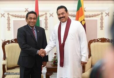 ސާކުގެ ހިންގުން ހަރުދަނާ ކުރުމާއި ގުޅޭގޮތުން ރައީސް ޔާމީނާއި ރައީސް ރާޖަޕަކްސަ މަޝްވަރާ ކުރައްވައިފި