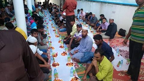 ޖަމިއްޔަތުއް ރަހްމާގެ ފަރާތުން ބިދޭސީ މަސައްކަތްތެރިންނަށް ރޯދަ ވީއްލުމެއް ބާއްވައިފި