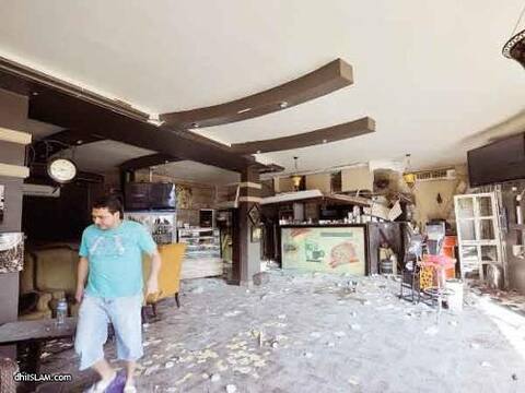 ލީބިޔާގެ ބެންގާޒީގައި އަންހެނުންނަށް ޙާއްސަ ކެފޭއަކަށް ބޮމުގެ ހަމަލާއެއްދީފ