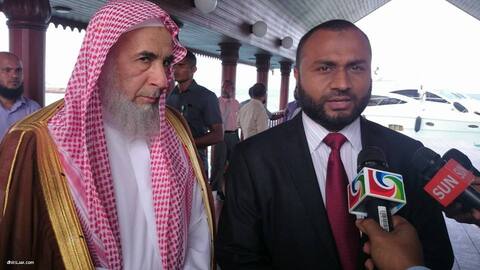 ރާބިތަތު އުލަމާއު މުސްލިމީންގެ ވަފުދު އިސްލާމިކް އެފެއަރޒް މިނިސްޓްރީއަށް ޒިޔާރަތްކުރައްވައިފި