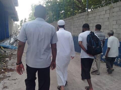 ޝެއިޚް ލުޙައިދާން ކ. ގުރައިދޫއަށް ވަޑައިގެންފި