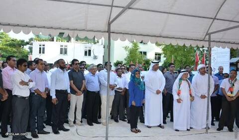 ޔޫއޭއީގެ މަހުޖަނަކު ހުޅުމާލޭގައި ކުޑަކުދިންގެ ހިޔާއެއް ބިނާކޮށްދެނީ