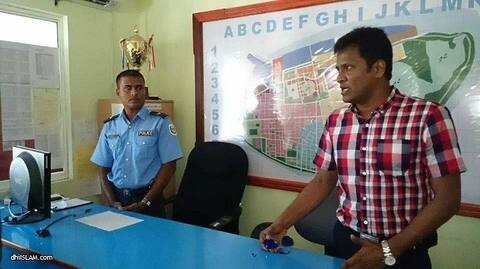 މިނިސްޓަރ އޮފް ހޯމް އެފެއަރޒް ކުޅުދުއްފުށި ޕޮލިސް ސްޓޭޝަނަށް ޒިޔާރަތްކުރައްވައިފި
