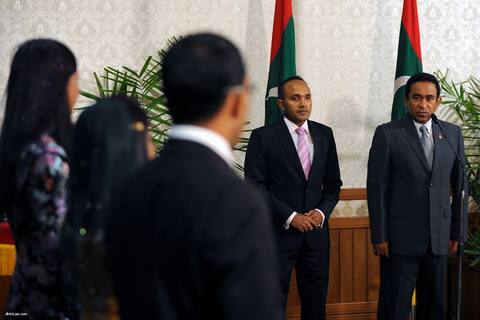 މުޅި ރާއްޖެ އޮތީ ތަރައްޤީ އަށް އެދިއެދި: ރައީސް ޔާމީން