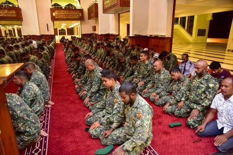 ކަނޑައެޅިފައިވާ މިންގަނޑާ ޚިލާފަށް އެއްގަމާއި ކަނޑުއުޅަނދުފަހަރު ދުއްވުމަކީ ނަފްސުތައް ހަލާކަށް އެއްލައިލުން - ހުކުރު ޚުޠުބާ