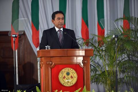 ރައީސް ޔާމީން އެންމެ ފުރަތަމަ ޤައުމާ މުޚާތަބުކޮށް ދެއްކެވި ވާހަކަފުޅު