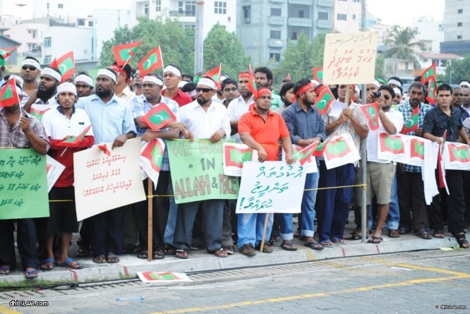 އިސްލާމީ ވެރިކަމެއް ދިވެހިރާއްޖެއަށް އަންނާނެ. އިންޝާﷲ
