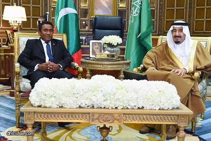 ދިވެހިރާއްޖެއާއި ‏ސަޢޫދީ ޢަރަބިއްޔާ‏އާ ދެޤައުމުގެ ދެމެދުގައި ރަސްމީ ‏‏ވާހަކަތައް ބާއްވަވައިފި ‏