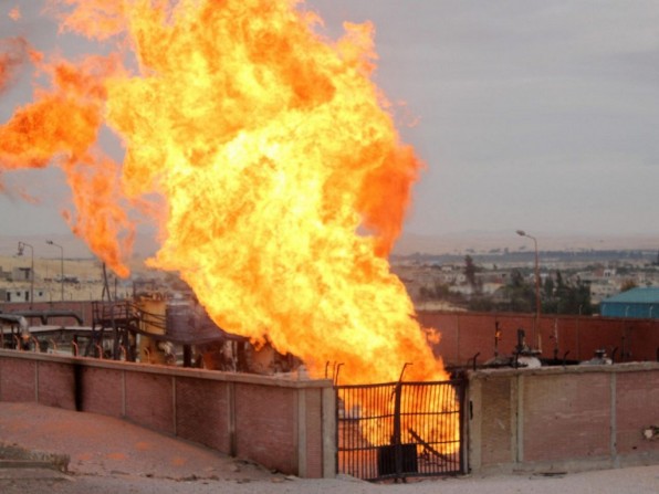 މިޞްރުގެ ގޭސް ހޮޅިތަކުގައި ރޯވެފައި