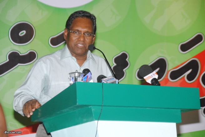  ޤައުމީ އިއްތިހާދް ޕާޓީގެ ޖަލްސާ - ދިއިސްލާމް ފޮޓޯ: އިބްރާހިމް އަސްވާގު