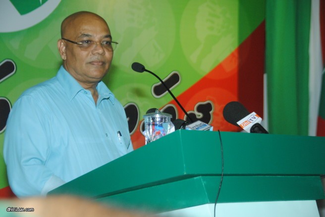  ޤައުމީ އިއްތިހާދް ޕާޓީގެ ޖަލްސާ - ދިއިސްލާމް ފޮޓޯ: އިބްރާހިމް އަސްވާގު